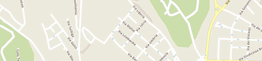Mappa della impresa mulargia paolo a CAGLIARI