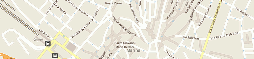 Mappa della impresa euroottica di cannella alessandro a CAGLIARI