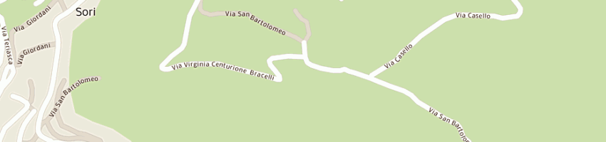 Mappa della impresa casa di riposo s giuseppe suore brignoline a SORI
