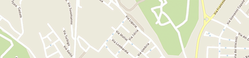 Mappa della impresa pisu andrea a CAGLIARI