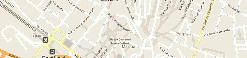 Mappa della impresa segi moda srl a CAGLIARI