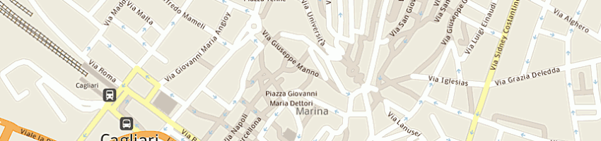 Mappa della impresa omnitel gestioni spa a CAGLIARI