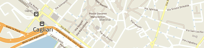 Mappa della impresa sartoria roberto di bortolussi luigi a CAGLIARI