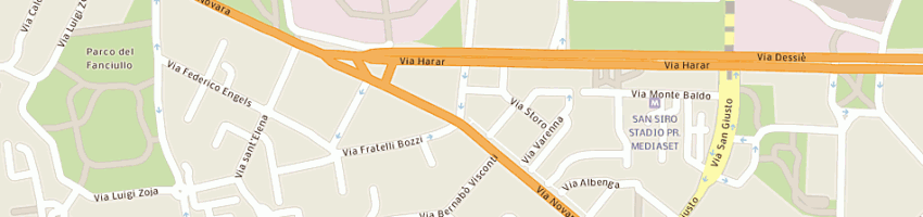 Mappa della impresa protech informatica srl a MILANO