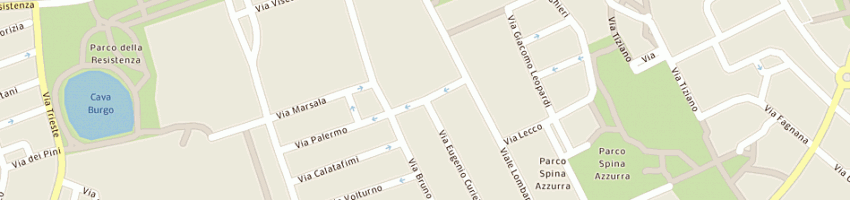 Mappa della impresa bacchiega rescari srl a BUCCINASCO