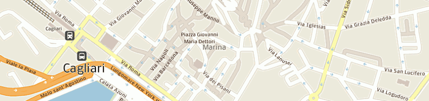 Mappa della impresa gessa luciana a CAGLIARI