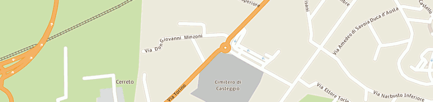 Mappa della impresa crivelli roberto a CASTEGGIO