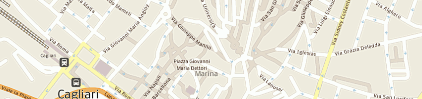 Mappa della impresa ruggieri a CAGLIARI