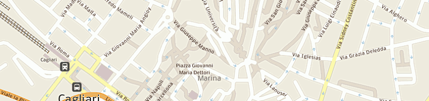 Mappa della impresa lannel italia a CAGLIARI