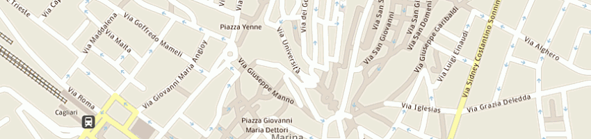 Mappa della impresa casa ruda di ruda f e c snc a CAGLIARI