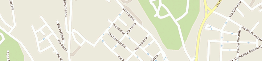 Mappa della impresa polis sardegna di pili mauro a CAGLIARI