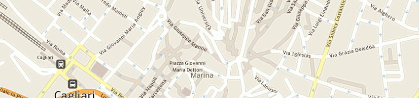Mappa della impresa paulette a CAGLIARI