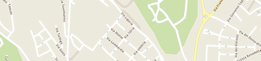 Mappa della impresa studio pintus ing michele a CAGLIARI
