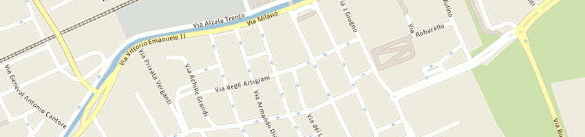 Mappa della impresa lineaufficio di enrica di pietro a CORSICO