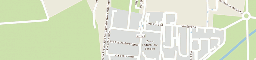 Mappa della impresa abrasivi allievi snc a SENAGO