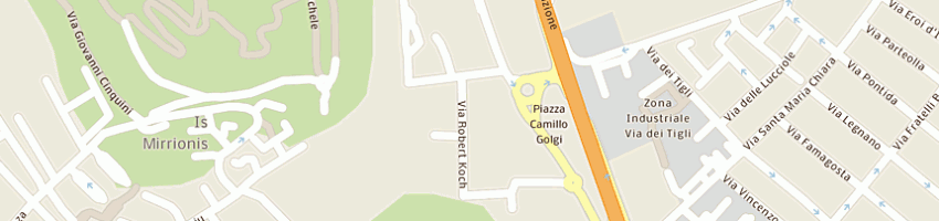 Mappa della impresa cabras pierpaolo a CAGLIARI