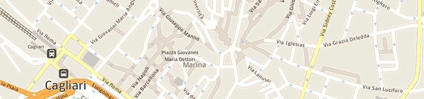Mappa della impresa loche massimo a CAGLIARI