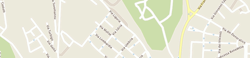 Mappa della impresa flli porcedda snc a CAGLIARI