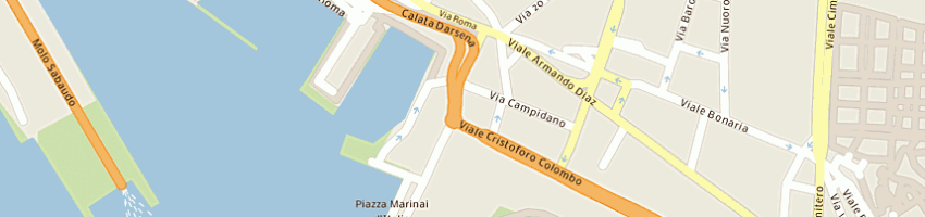 Mappa della impresa sinigaglia ezio a CAGLIARI
