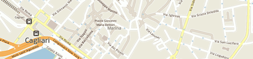Mappa della impresa rosas giovanna a CAGLIARI