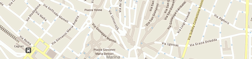 Mappa della impresa amici del giardino di sardegna a CAGLIARI