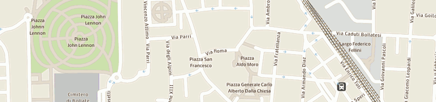 Mappa della impresa antona e saini di patrizio antona e csnc a BOLLATE