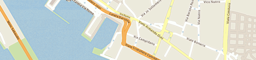 Mappa della impresa sanpaolo imi spa a CAGLIARI