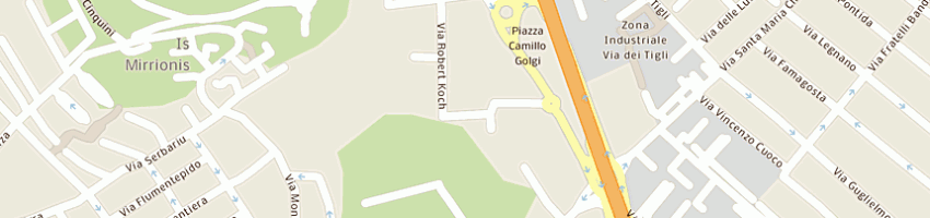 Mappa della impresa spazio danza a CAGLIARI