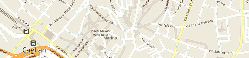 Mappa della impresa ipq associati di diego cabras e c sas a CAGLIARI