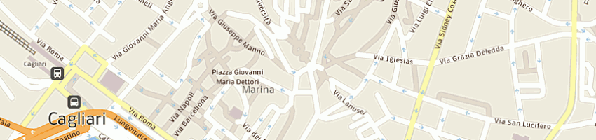 Mappa della impresa dusi phone center di siddu antonangelo a CAGLIARI