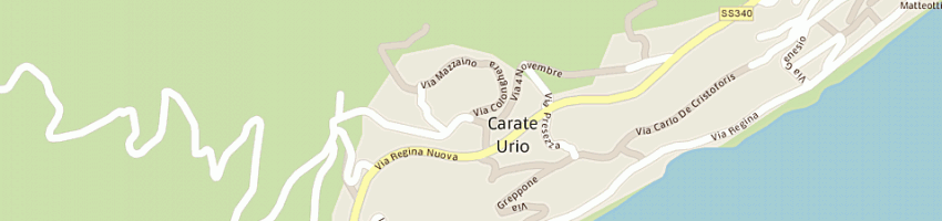 Mappa della impresa asilo infantile a CARATE URIO
