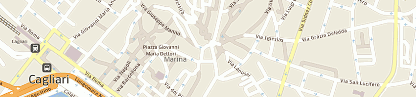 Mappa della impresa paoletti fausto a CAGLIARI