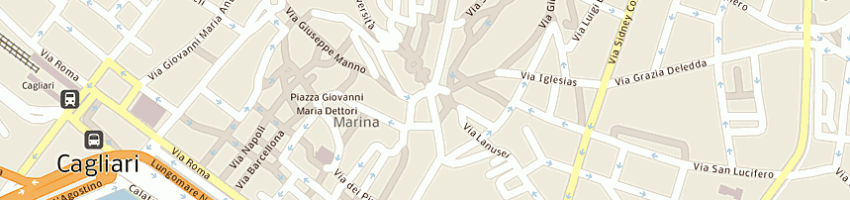 Mappa della impresa laccu gioielli srl a CAGLIARI