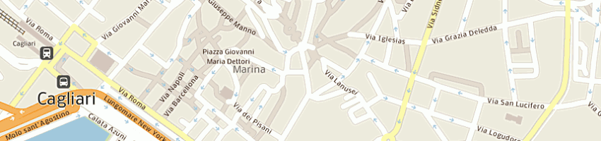 Mappa della impresa vincentelli antonio a CAGLIARI