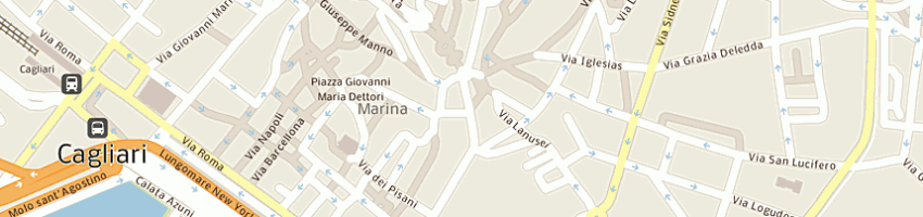Mappa della impresa chiesa evangelica battista a CAGLIARI
