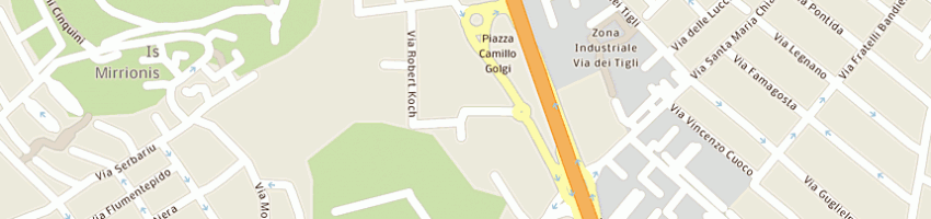 Mappa della impresa sa bertula di emanuele garau a CAGLIARI