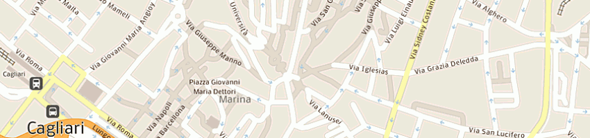 Mappa della impresa olianas maria pia a CAGLIARI