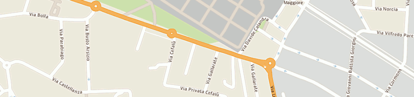 Mappa della impresa gianox di groppi giovanni a MILANO