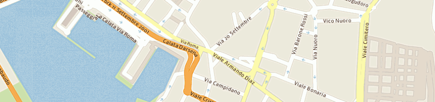 Mappa della impresa quagliano giuseppe e c sas a CAGLIARI