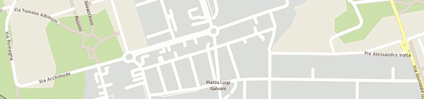 Mappa della impresa marabelli achille alessandro a MILANO