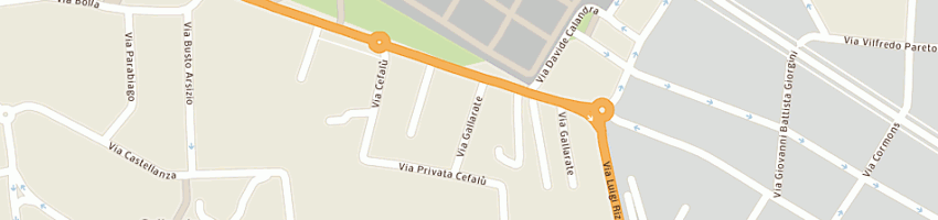 Mappa della impresa amia binding srl a MILANO