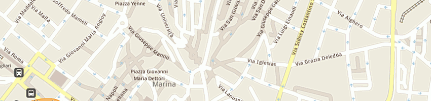 Mappa della impresa farci giuseppe a CAGLIARI
