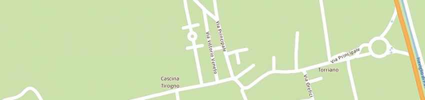Mappa della impresa magnani claudio a CERTOSA DI PAVIA