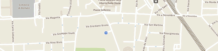 Mappa della impresa gestin gestione integrata dei servizi a QUARTO