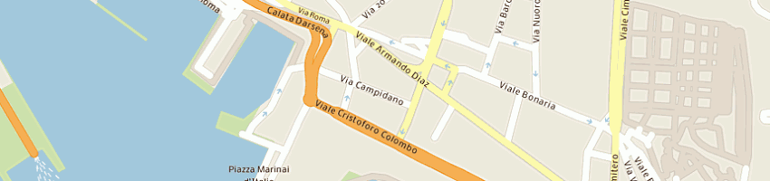 Mappa della impresa issa srl a CAGLIARI