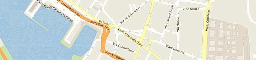 Mappa della impresa farmacia schlich dr enrico a CAGLIARI