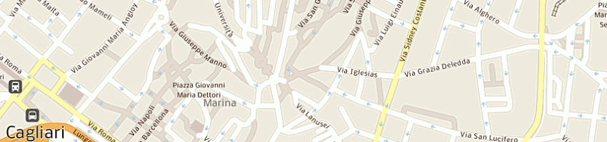 Mappa della impresa deidda francesco a CAGLIARI