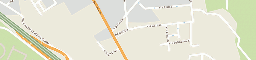 Mappa della impresa pitteri violini spa industriale e commerciale a BARANZATE