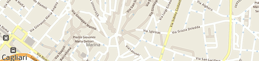 Mappa della impresa cannata giuseppe a CAGLIARI