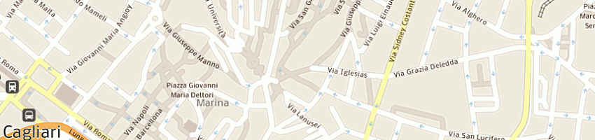 Mappa della impresa paul's - bags di paolo angius e c sas a CAGLIARI